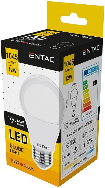 Entac LED lampen E27 1045lm peer